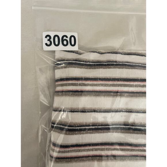 Apt 9 Women Shift Dress 14 Neutral Striped Linen Blend Coastal Office Travel - Picture 11 of 11